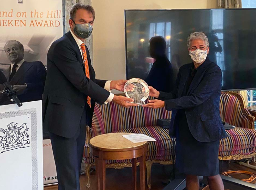 Dutch Embassy Presents Heineken Award to IBM